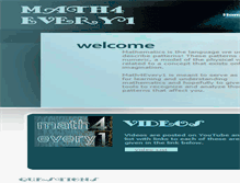 Tablet Screenshot of math4every1.info